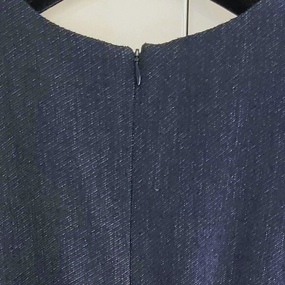 Comrags Sheath Dress in Heathered Blue Size XS - Picture 6 of 10